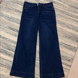 YMI Deep Indigo Flare Jeans